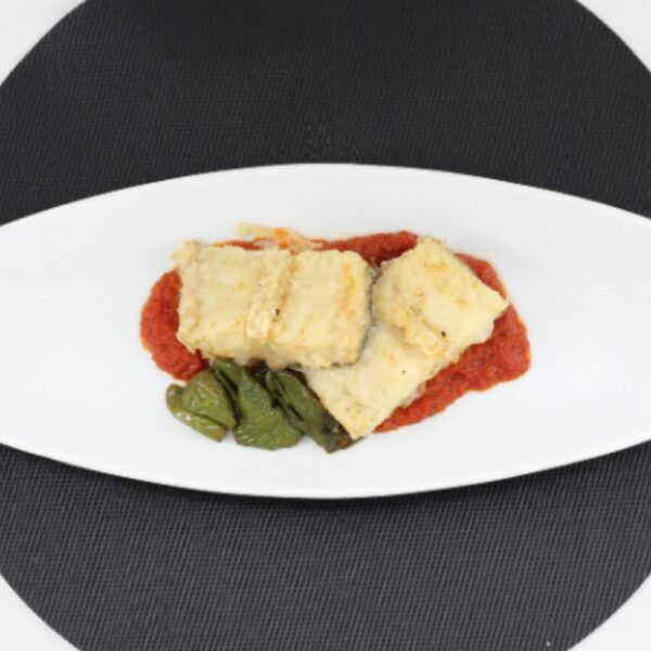 bacalao frito plato elaborado